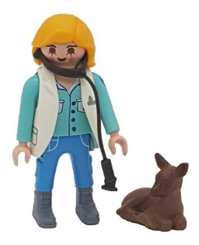 Playmobil Serie 13 Año 2018 Veterinaria Con Ciervo Nuevos