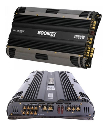 Amplificador Booster  4000wrms 4 Canais Ñ Roadstar B Buster