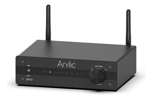 Arylic Bp50 Bluetooth 5.2 Aptx Hd Receptor De Música Para .