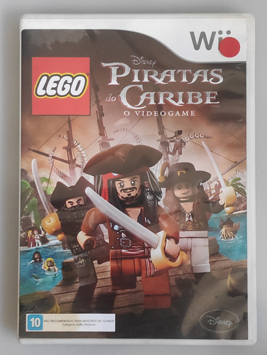 Jogo Lego Piratas Do Caribe (nintendo Wii, Original)