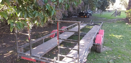 Trailer Doble Eje ,como Nuevo Open Door,lujan