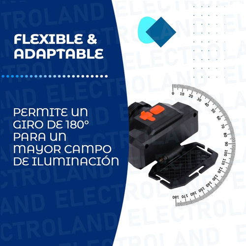 Imagen 5 de 10 de Vincha Minera Linterna 3 Led Sensor Recargable Usb Cree Xpe