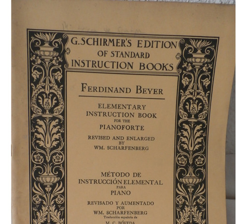 Piano, Metodo De Instrucción Elemental. Ferdinand Boyer