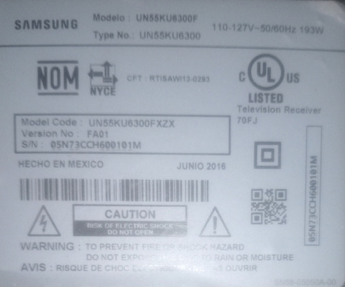 Smart Tv Samsung 55 Curva (Usado)