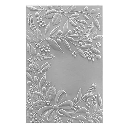 Carpeta De Relieve En 3d De Festón Fl Navideño, Una