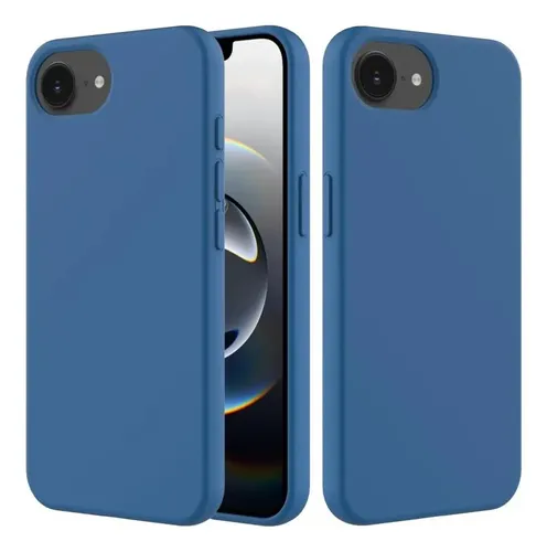 Capa De Silicone Sólido Para iPhone 16e