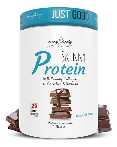 Skinny Proteina En Polvo Chocolate Belga 450 G