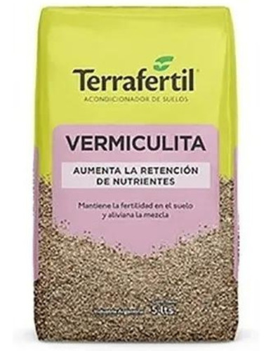 Vermiculita 5dm3 Terrafertil - Metanoia Tienda De Cultivo