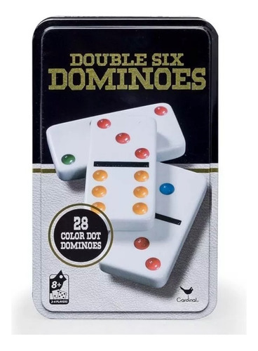 Juego De Mesa Domino En Lata Publiled A201255