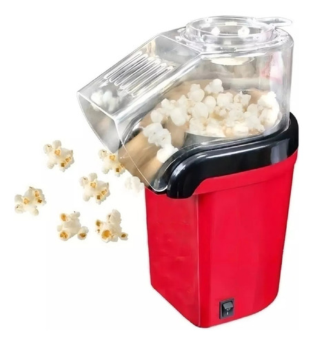 Maquina Cabritas Palomitas Pop Corn 1200w / Color Rojo