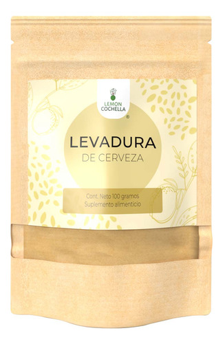 Levadura De Cerveza En Polvo 100 Grs Lemon Cochella