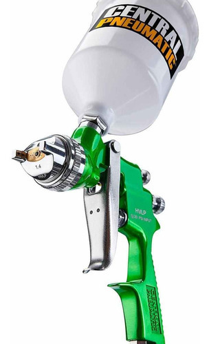 Pistola De Pulverización De Alto Volumen Y Baja Presión Color Verde