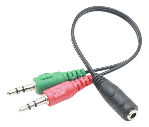 Cable Audífonos Micrófono Jack 3.5mm Audio Pc Smartphone