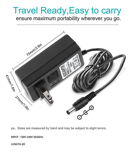 Pack Adaptador 18v 2.5a Para Altavoces Altec & Brookstone