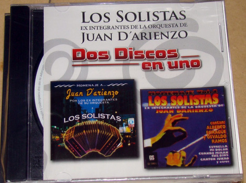 Los Solistas Homenaje A Juan D'arienzo 2 En 1 Cd / Kktus 