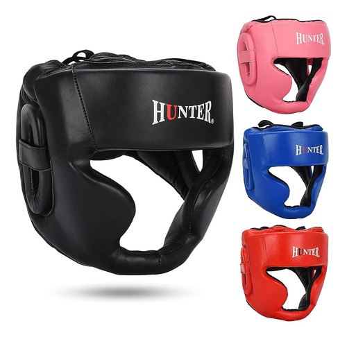 Casco De Entrenamiento Hunter, Acolchado, Talla Xl, Negro