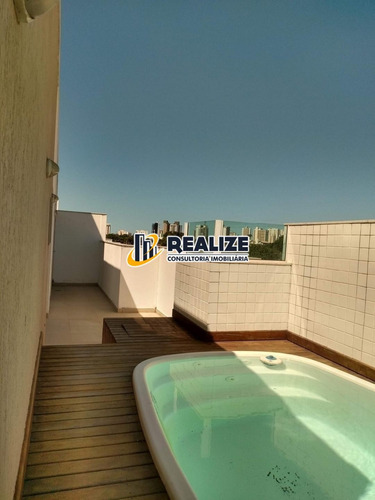 Imagem 11 de 15 de Alto Padrão Acabmto Aptº Cobertura Residencial Life 155 M² !!! - 473