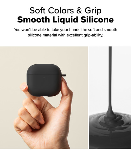 Carcasa Funda Ringke Para AirPods 4 Silicona