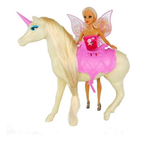 Imagen 5 de 7 de Kiara Hada Y Su Unicornio Poppi Doll 5981 Creciendo