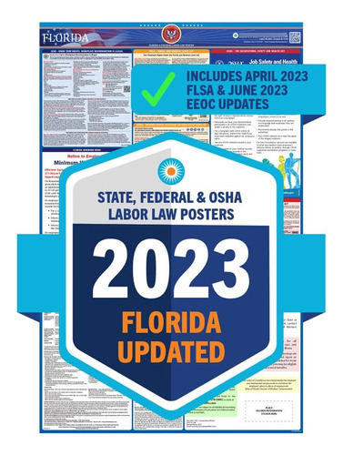 Ley Del Trabajo Fl Poster, 2020 Edition - Estado, Federal Y 