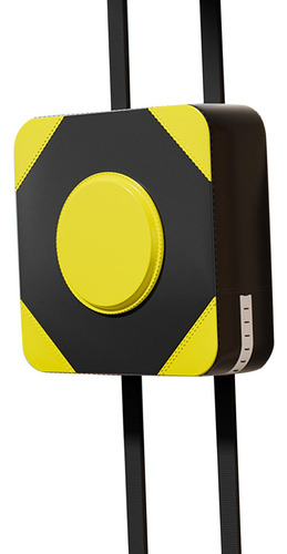 Bolsa De Boxeo Montada En La Pared Para Boxeo, Amarillo 40cm