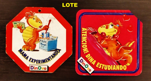 Lote Carteles Dinovo Promocion 1995