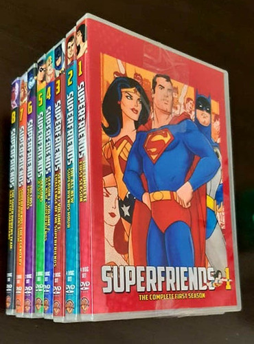 Dvd Os Superamigos - 9 Temporadas - Completo Dublado