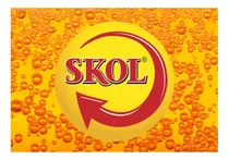 Comprar Papel De Arroz Para Bolo De Aniversário Skol - Mod 1