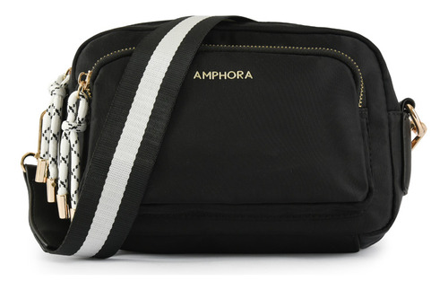 Aferdita Cartera Tipo Bandolera Negro