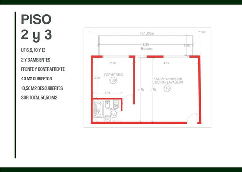 Imagen 9 de 30 de Departamento A Estrenar - Villa Urquiza