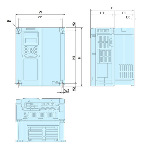 Frn007g1s-2u Fuji Frenic-mega 7.5hp Inverter/variable Fr Cce
