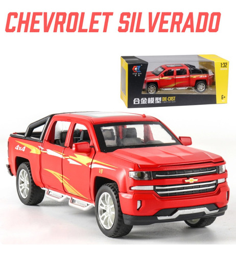 2018 Chevrolet Silverado Lt Trailboss V8 4×4 Camionetas 1:32