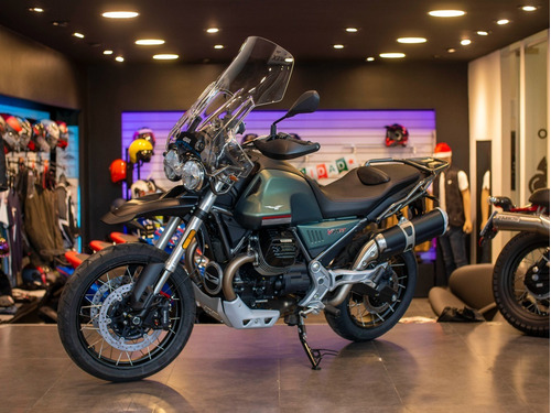 Imagen 9 de 25 de Moto Guzzi V85 Tt Verde Financiación Disponible