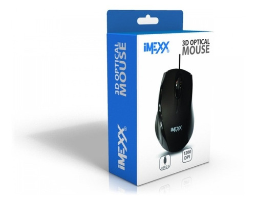 Imagen 2 de 2 de Mouse Imexx Ime-26985 Usb Optico 3d