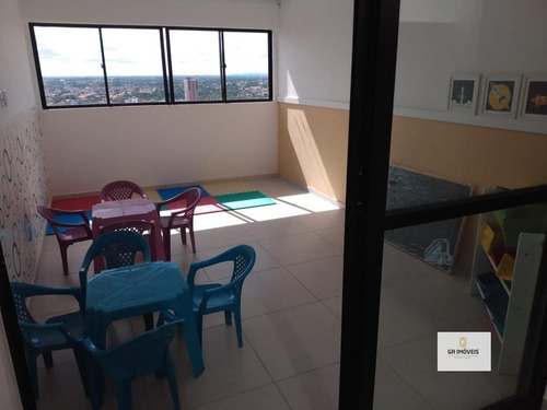 Imagem 10 de 21 de Apt Novo, Barro Duro, Varanda 3 Quartos, 1 Suíte, Lazer Completo A Partir 200mil! - 756