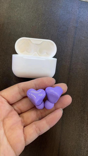 4 Audífonos En Forma De Corazón Bluetooth Cancelación Y