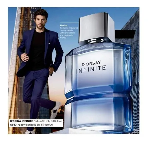 Perfume Dorsay Infinite Bolsa D Regalo sika Aroma Herbal
