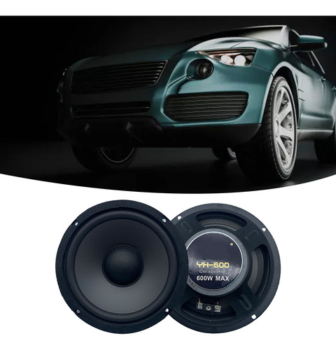 2 Altavoces Coaxiales, Audio Universal Y Música Estéreo De 6