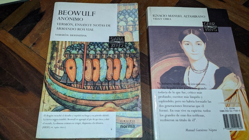 Beowulf (cara Y Cruz) Ed. Norma Ensayo  Armando Roa Vial
