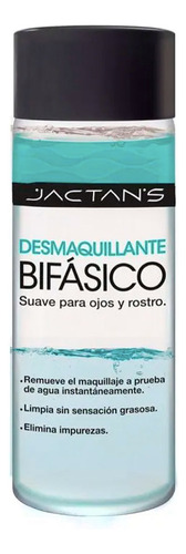Agua Micelar Bifasico Desmaquillant Hipoalergénico Jactans  