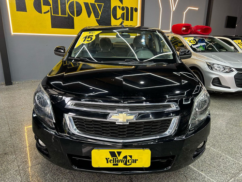 Chevrolet Cobalt Sedan LTZ 1.8 Flex Manual 2015 Completo Som Rodas Top Linha