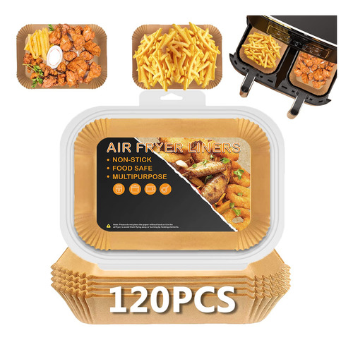 Forro De Papel Desechable Air Fryer Para Ninja Dz201/dz401/d
