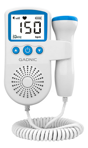 Detector De Sonidos Fetales Gadnic Doppler Fetal Embarazo