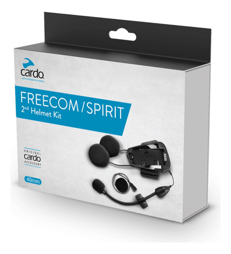 Cardo Freecom Spirit 2nd Helmet Kit 40mm