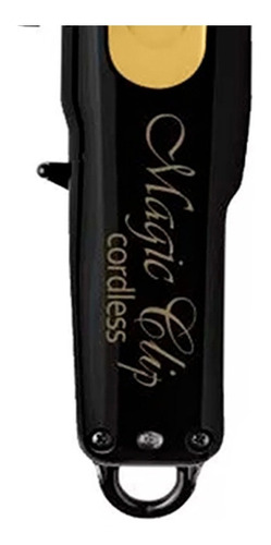 Imagen 5 de 7 de Wahl Professional Cordless Magic Clip Black & Gold 8148-100 negra y dorada 120V