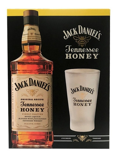 Jack Daniels Honey + Vaso 