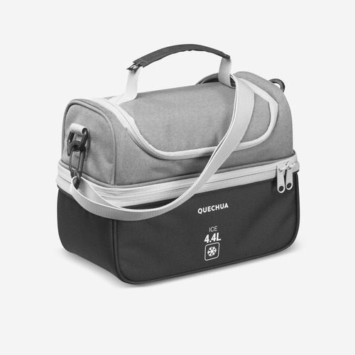 Hielera Lunch Box 100 Isotérmica 4.4 Litros 2 Tuppers Quechu Color Gris