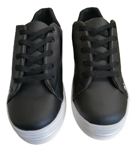 Tenis plataforma preto mercado livre sales