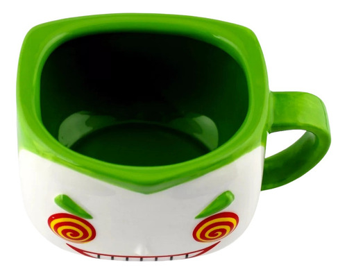 Taza Joker Mug Home Guason Halloween Cafe Te Dulcero Lapicer Color Verde