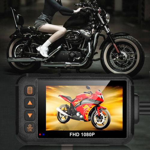 Motorcycle Dashcam 64gb Card Waterproof Vehicle Powered 720p
